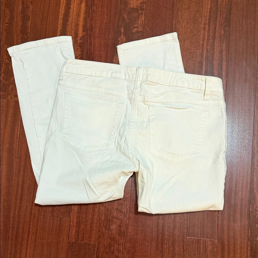 Wrangler Cream Straight Leg Jeans - Picture 1 of 6